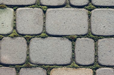 Değişik renklerde taş yontmalar, gündüz vakti yakın çekim. 