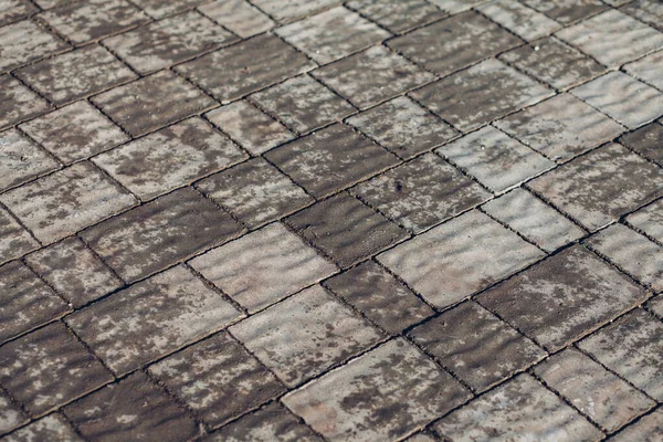 Paving Stones Various Colors Closeup Shot Daytime — Stock Photo, Image