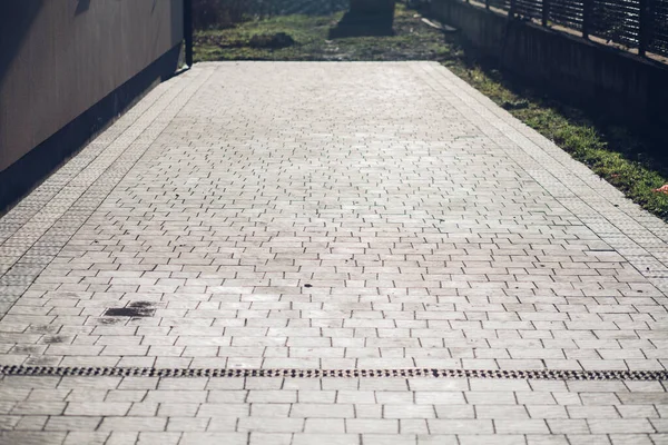 Paving Stones Various Colors Closeup Shot Daytime — Stock Photo, Image