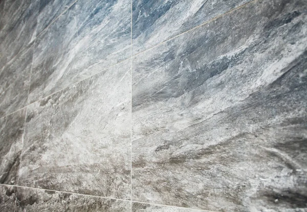 Mermer karoların dokusu, yakın plan. 