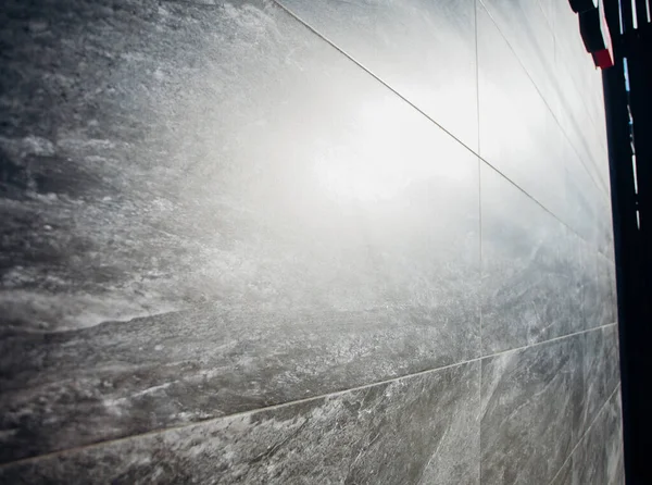 Mermer karoların dokusu, yakın plan. 