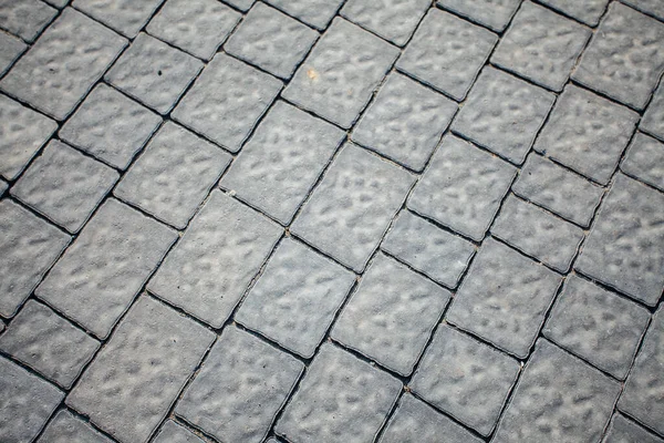 Paving Stones Various Colors Closeup Shot Daytime — Stock Photo, Image