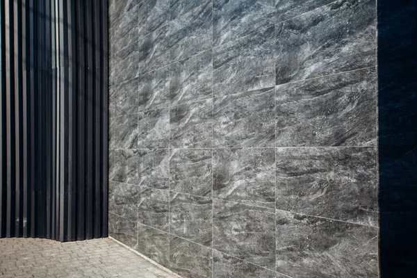 Mermer karoların dokusu, yakın plan. 