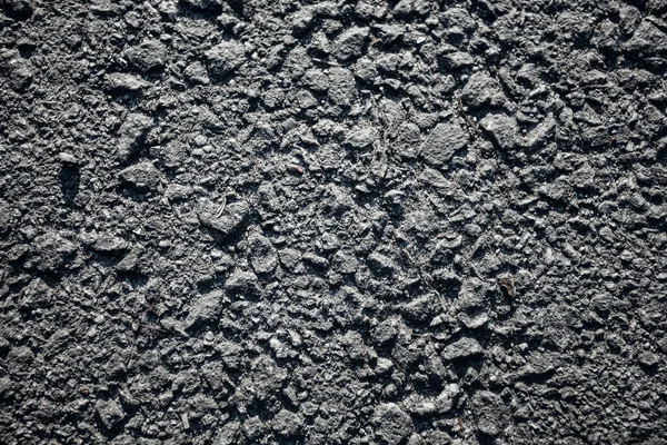 Dunkle Asphaltstraße Mit Rissen Hintergrund Textur — Stockfoto
