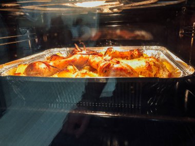 tavuk uyluk patates ile