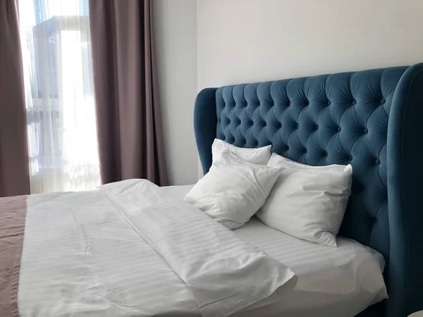 Hotel Schlafzimmer Interieur Luxuriöses Design — Stockfoto