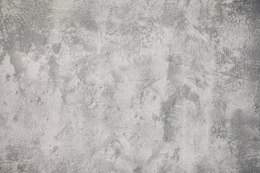 Eski kirli doku, gri beton duvar
