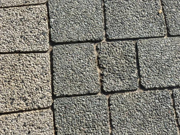 Paving Stones Various Colors Walking Path Park — Stock Photo, Image