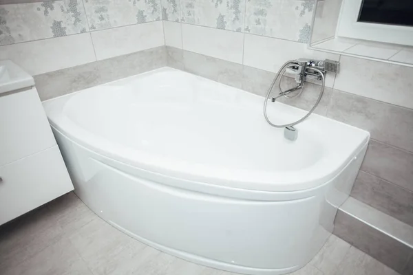 Faucet Shower Bathroom Interior — Stok fotoğraf
