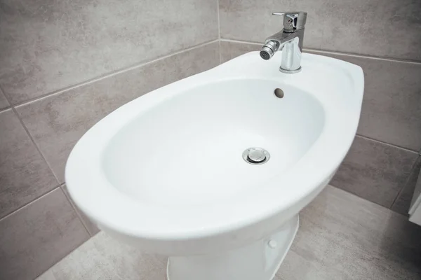 Bidet Dans Salle Bain Moderne Intérieur — Photo