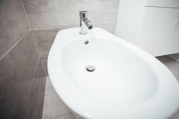 Bidet Modern Bathroom Interior — Stok fotoğraf