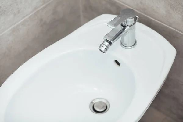 Bidet Modern Bathroom Interior — Foto de Stock