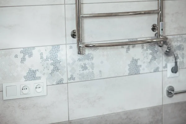 Electric Drying Bathroom Wall — Stockfoto