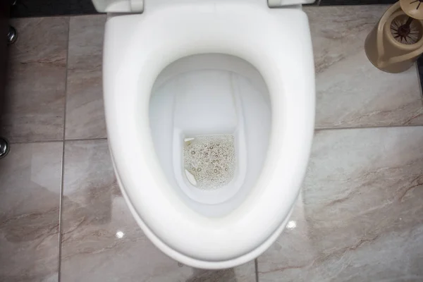 Toalettstolen Moderna Badrum Inredning — Stockfoto