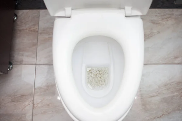 Туалетний Чаша Сучасному Інтер Єрі Ванної Кімнати — стокове фото
