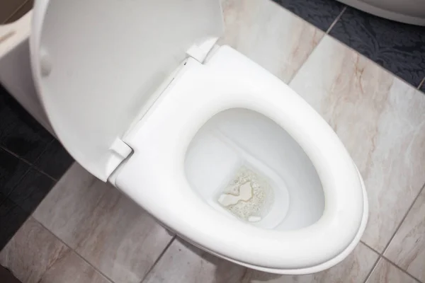 Toilet Bowl Modern Bathroom Interior — Stock Photo, Image