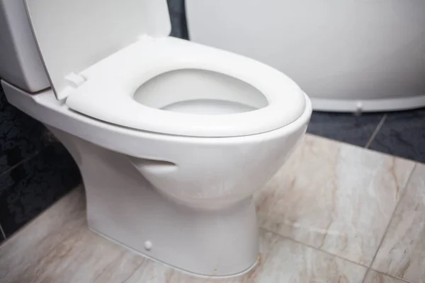 Toalettstolen Moderna Badrum Inredning — Stockfoto