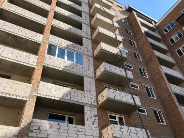 Site yapım aşamasında yeni evler ile oluşturma