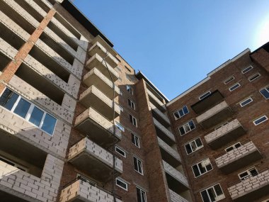 Site yapım aşamasında yeni evler ile oluşturma