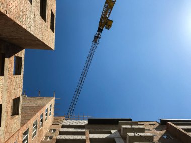 Site yapım aşamasında yeni evler ile oluşturma