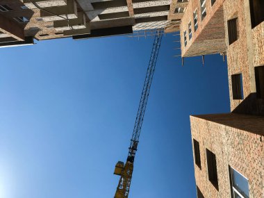 Site yapım aşamasında yeni evler ile oluşturma