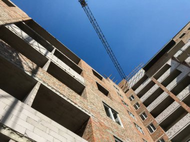 Site yapım aşamasında yeni evler ile oluşturma