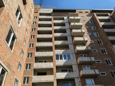 Site yapım aşamasında yeni evler ile oluşturma