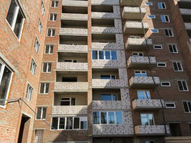 Site yapım aşamasında yeni evler ile oluşturma