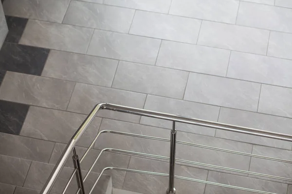 Modernes Design Von Handlauf Und Treppe — Stockfoto