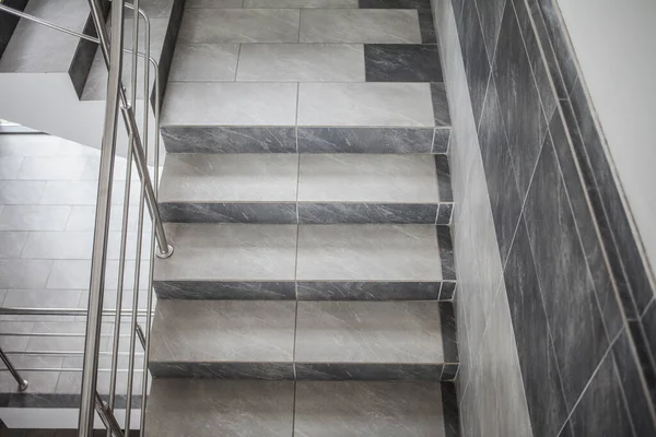 Modernes Design Von Handlauf Und Treppe — Stockfoto