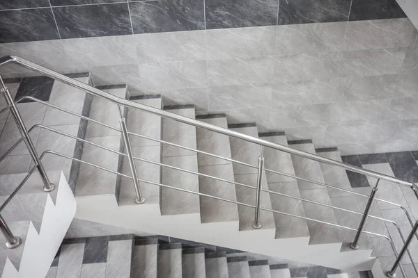 Modernes Design Von Handlauf Und Treppe — Stockfoto