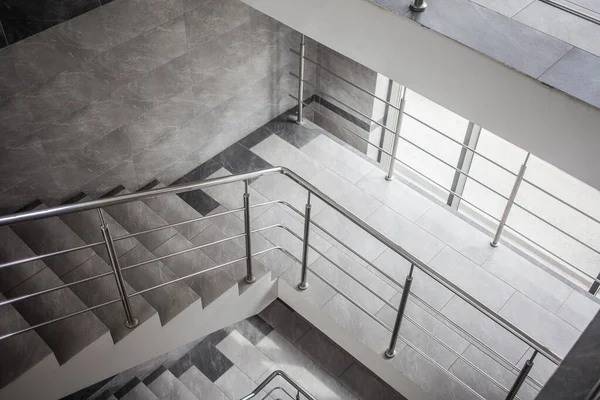 Modernes Design Von Handlauf Und Treppe — Stockfoto