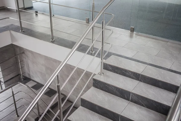 Modernes Design Von Handlauf Und Treppe — Stockfoto