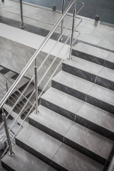 Diseño Moderno Pasamanos Escaleras —  Fotos de Stock