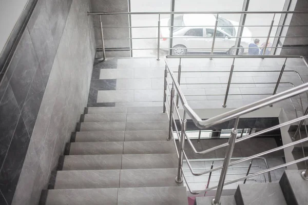 Diseño Moderno Pasamanos Escaleras — Foto de Stock