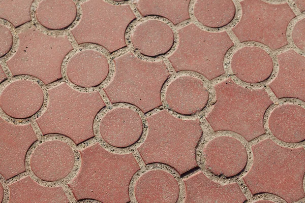 Paving Stones Various Colors Closeup Shot Daytime — Stock Photo, Image