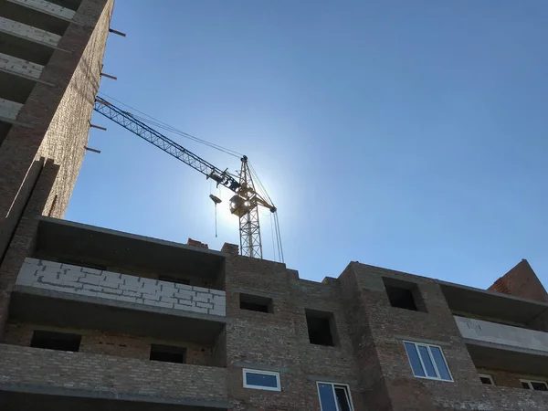 Site yapım aşamasında yeni evler ile oluşturma