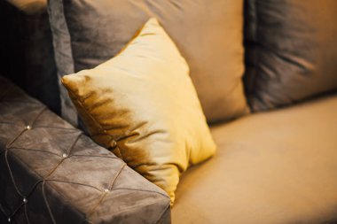 Oda içindeki kanepe ayrıntıları 