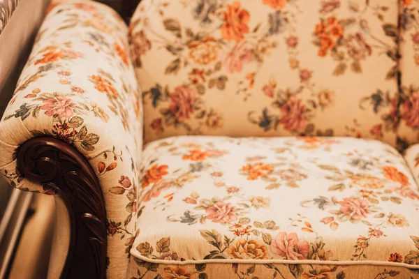 客室内のソファの詳細 — ストック写真