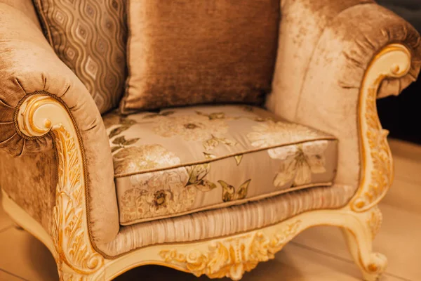 Sofa Details Het Interieur — Stockfoto