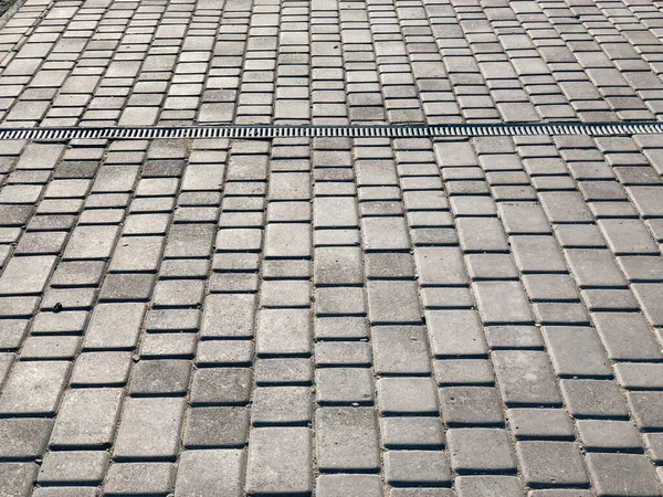 Pedras Pavimentação Várias Cores Tiro Close Durante Dia — Fotografia de Stock