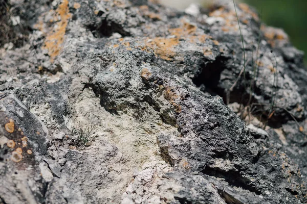 Struttura Pietra Naturale Superficie Rocciosa Sfondo Naturale — Foto Stock