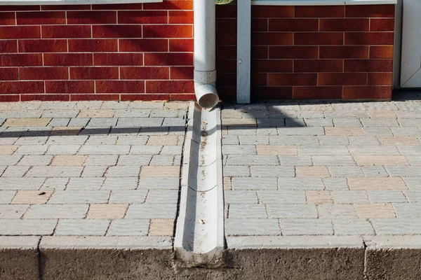 Stenar Gångväg Stadsparken Dagtid — Stockfoto