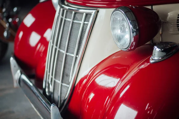 Retro Car Details Closeup Garage — Stock Photo, Image