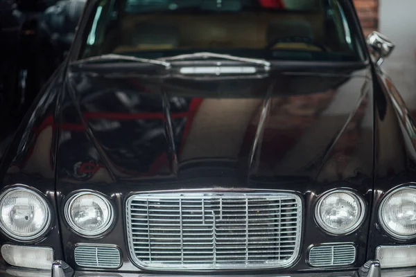 Retro Car Details Closeup Garage — Stock Photo, Image