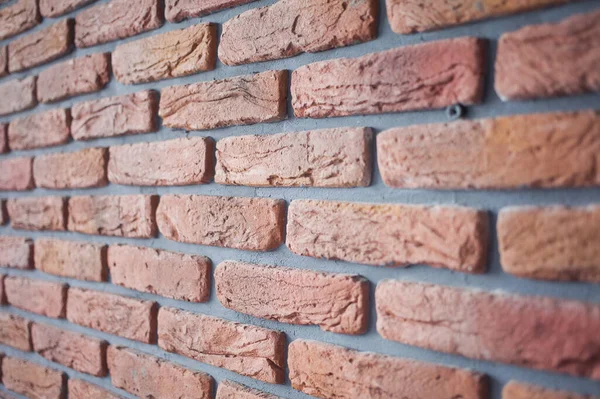 Orange Brick Wall Background — Stock Photo, Image