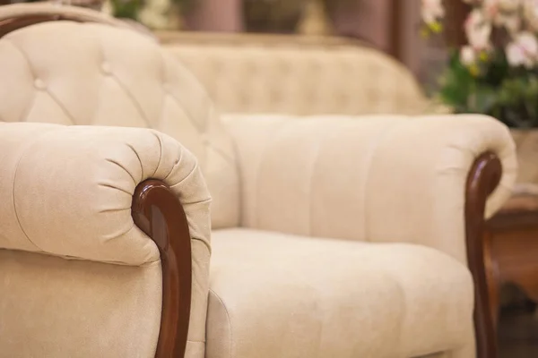 Rincian Sofa Dalam Interior Kamar — Stok Foto