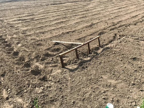 Stopy Traktorů Písku — Stock fotografie