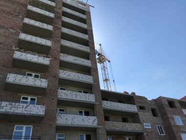 Site yapım aşamasında yeni evler ile oluşturma