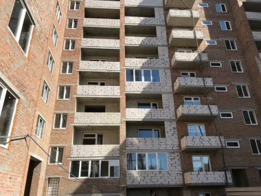 Site yapım aşamasında yeni evler ile oluşturma